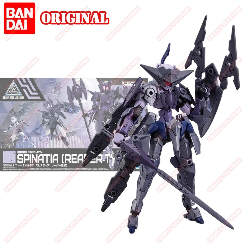 

Bandai Original 30 Minutes Missions EXM-E7r SPINATIA REAPER TYPE 1/144 Assembly Anime Figure Collection Toys