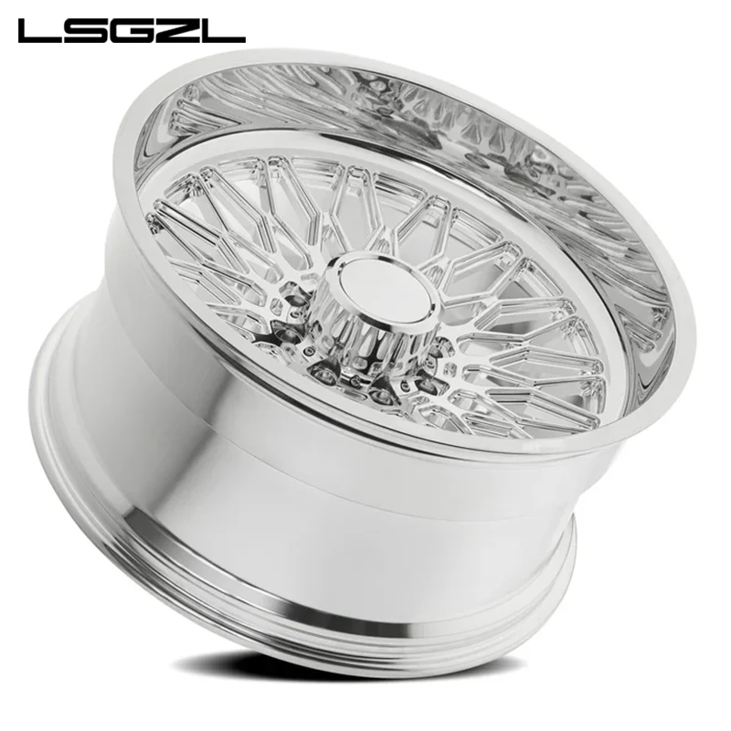 LSGZL Forged 20x10 20x12 24x112 22x12 22x14 24x14 26x14 26x16 30x16 28 Deep Dish Super Single Truck Wheel 8x6.5 8x200 6x139.7