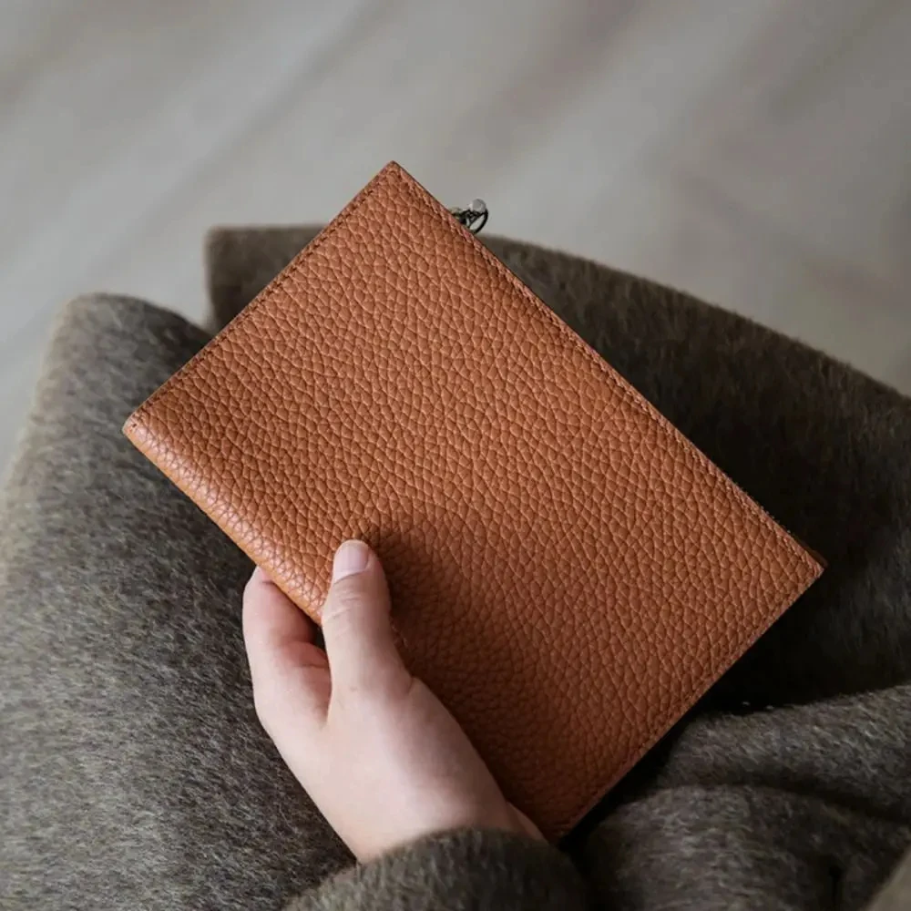 Card Holder PU Passport Bag Passport Cover Ultra-thin Passport Holder Airplane Check-in Multifunctional Card Storage Bag
