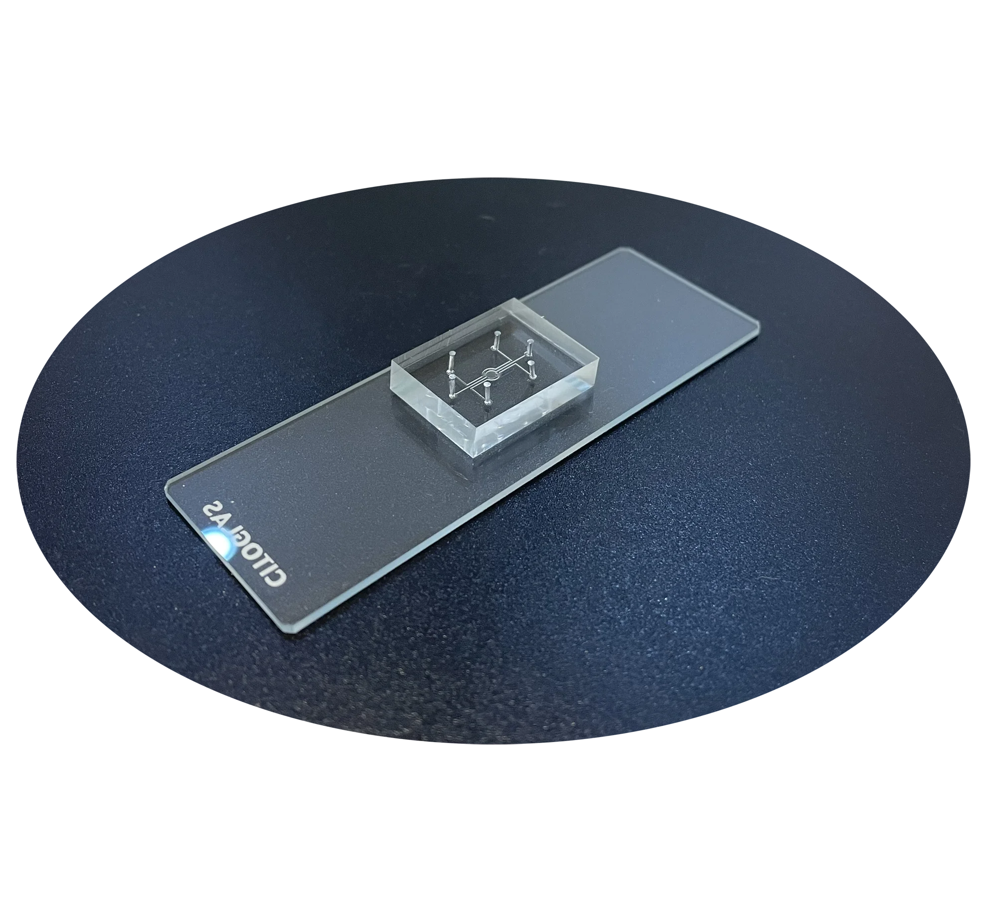 Microfluidic PDMS chip blood-brain barrier organ chip double-layer lithography customized processing
