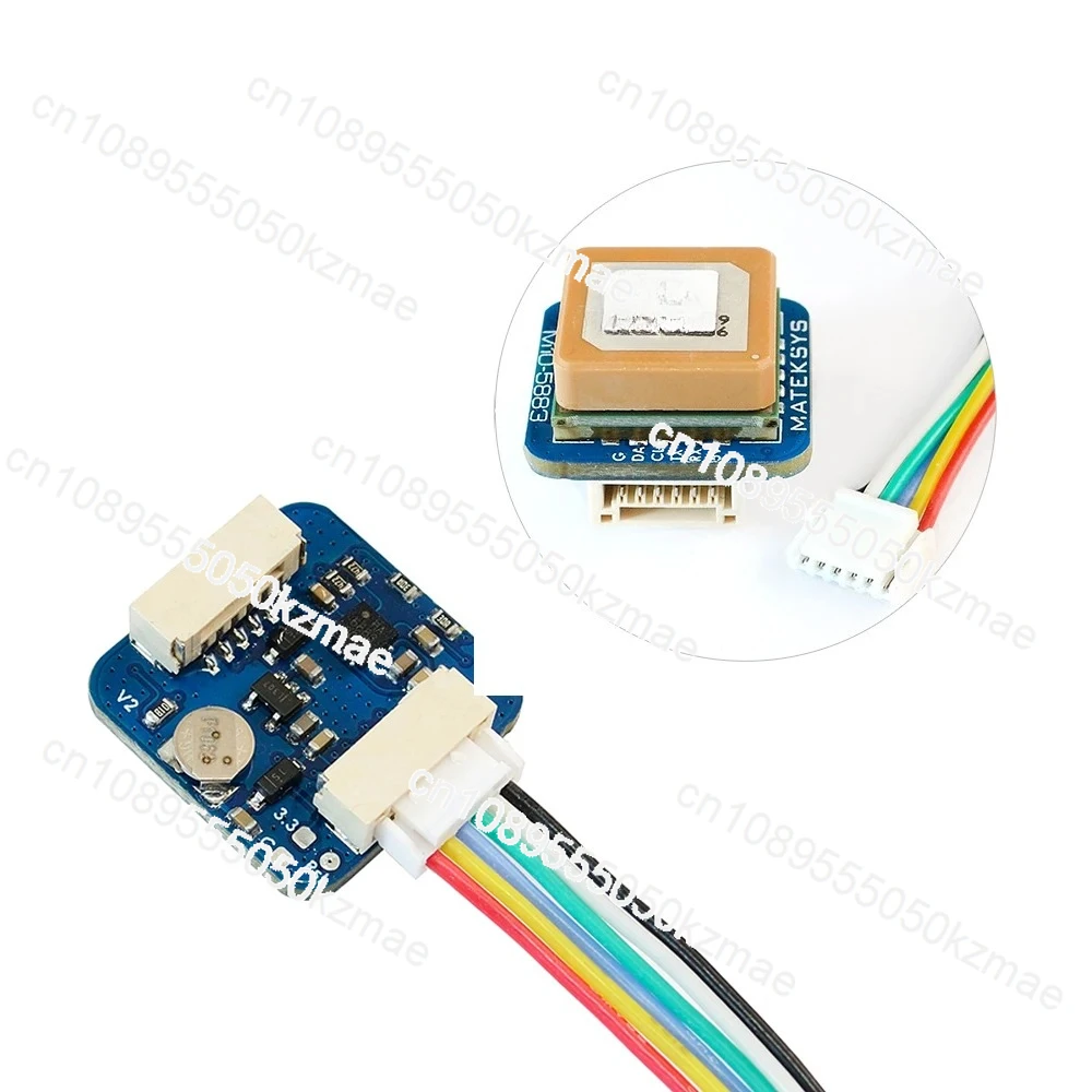 M10Q-5883 U-Blox M10 5883 GPS With Compass QMC5883L Module Support Digital AirSpeed 4~9V For FPV Racing Drone