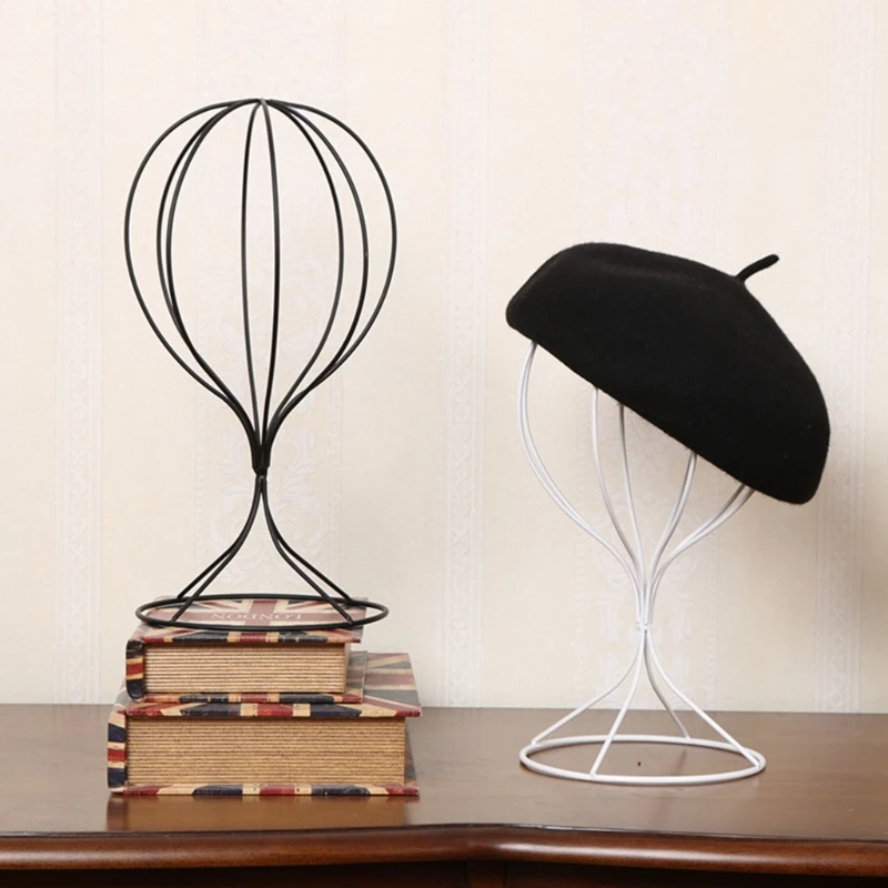 Storage Rack Hollowed-out Balloon Shaped Tabletop Holder for Hats or Cap