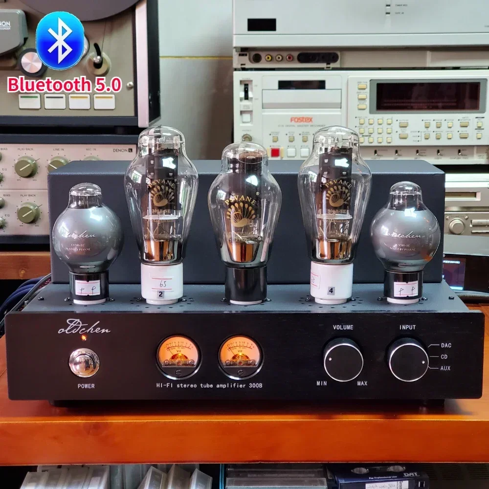 Oldchen 300B Tube Amplifier Single-ended Home Theater Pure Class A HIFI Tube Sound Amplifier with 274B and CV181-SE