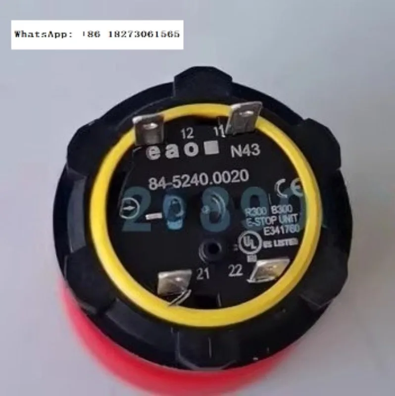 

EAO 84-6820.0020A pump truck, shield machine, HBC remote control emergency stop button