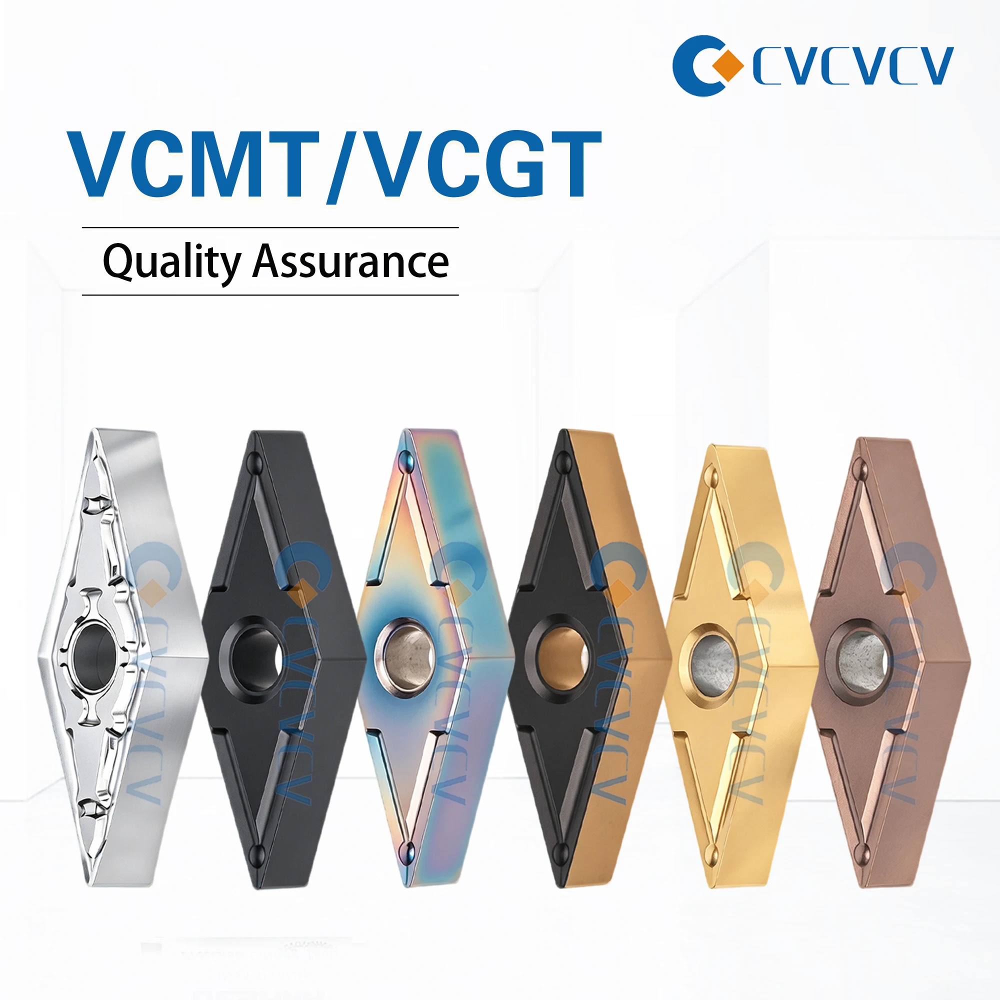 VCGT VNMG VCMT Series VCMT160404-36deg VNMG160404-38deg VCGT160402-18deg Lathe Outer Circular Blade Single Tooth Pulley Inserts