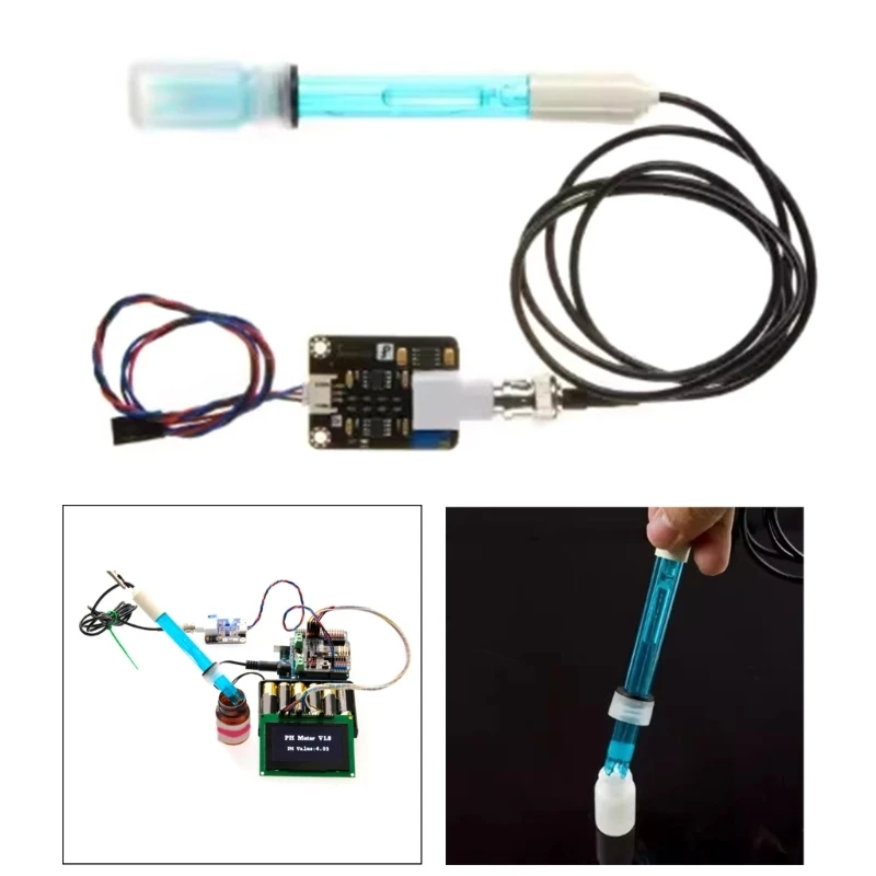 

AVR Open Source PH Sensor Value Detect Sensor Module PH Electrode Sensor PH Sensor Kit