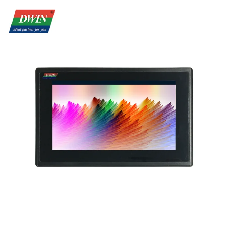 

DWIN 7-дюймовый ЖК-дисплей LVDS Дифференциальный мультимедийный дисплей с интерфейсом пользователя DVI-I Резистивный сенсорный экран 800*480 TN