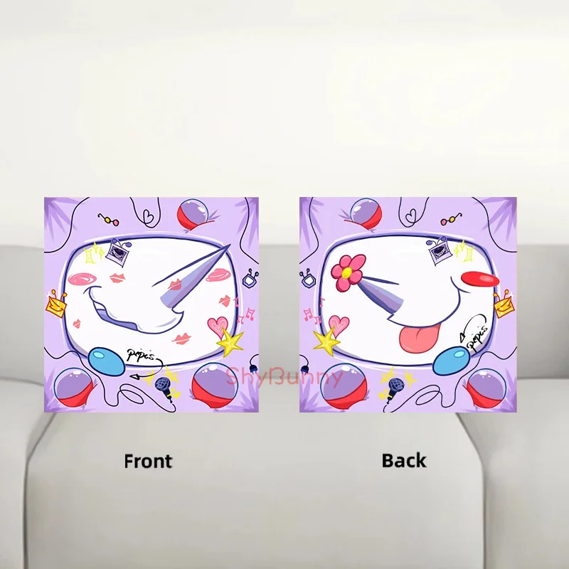 

Dakimakura Anime Tenna Deltarune Square Body Pillow Cover Sofa Cushion Double-side Print Throw Pillow Case 40X60cm