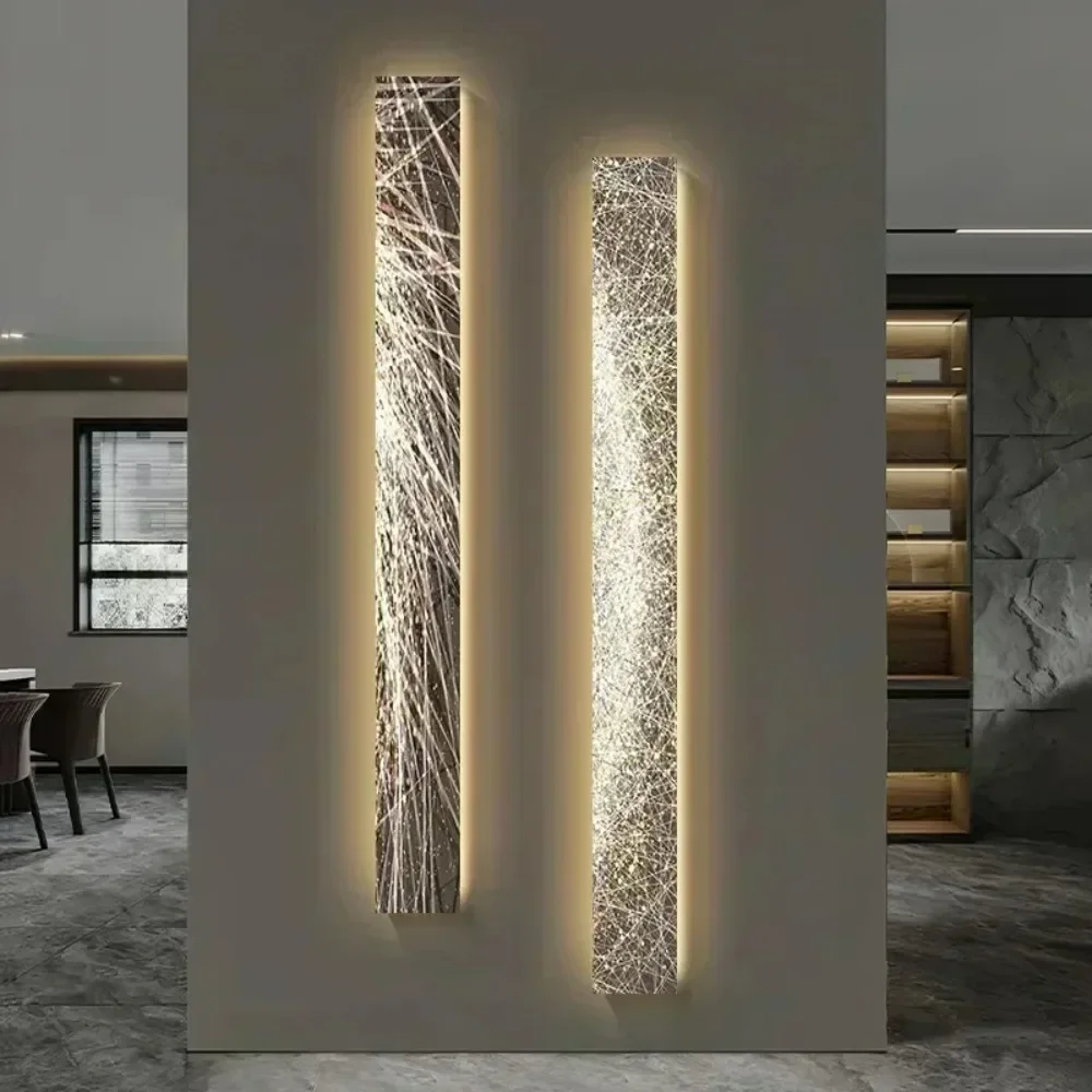 Modern Luxury Wall Lamp Decoration Painting Luminous LED for Living Room Corridor Home Decor Aluminum Alloy Night Light