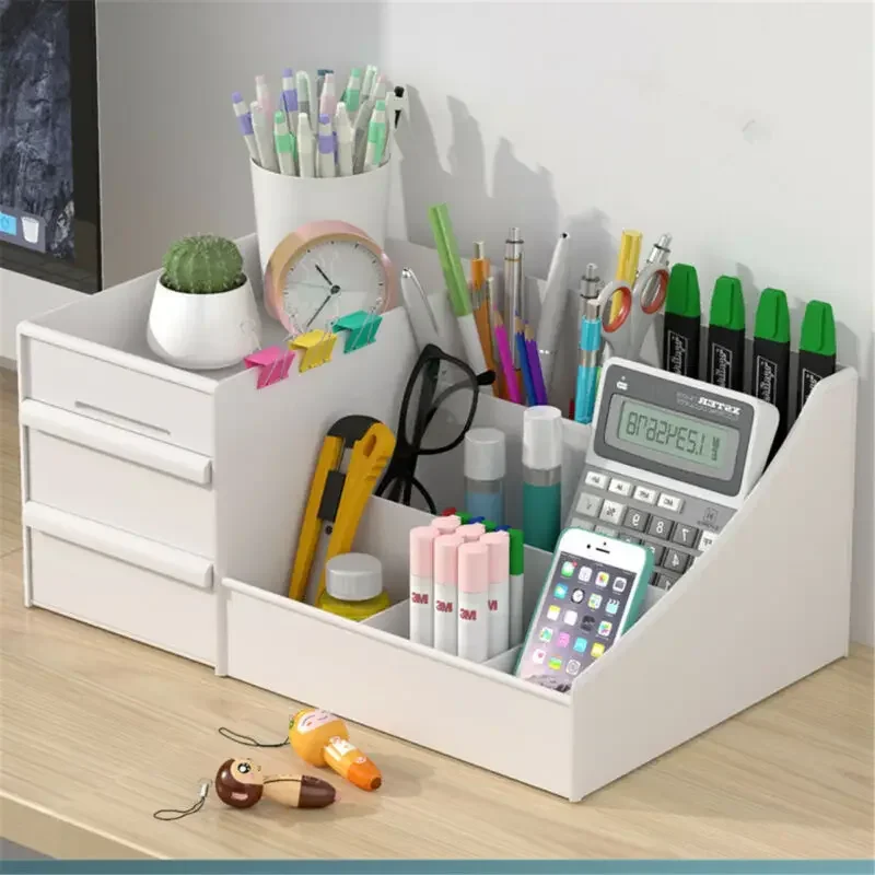 

Cosmetic Makeup Organizer with Drawers Bathroom Skincare Large Capacity Storage Box Brush Lipstick Holder Organizers Storage