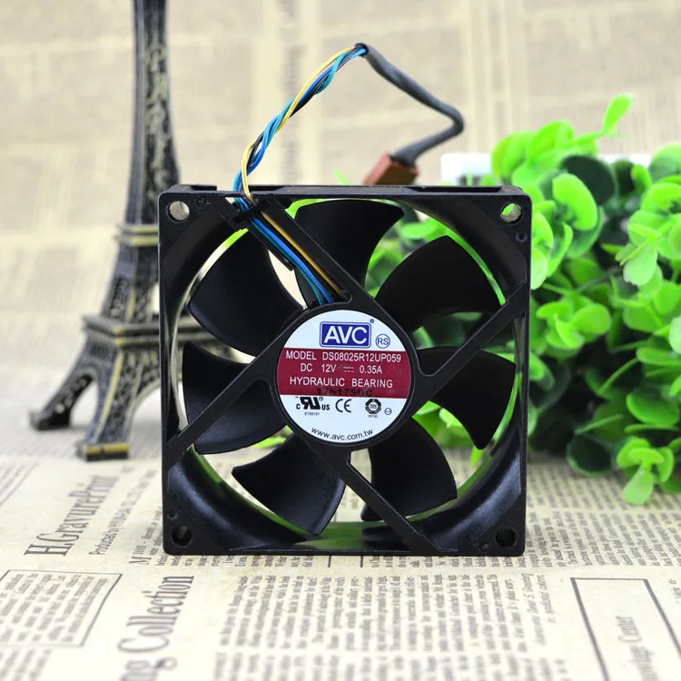 ORIGINAL 8025 V 0.35A 12 DS08025R12UP059 4PIN VENTOINHA PWM