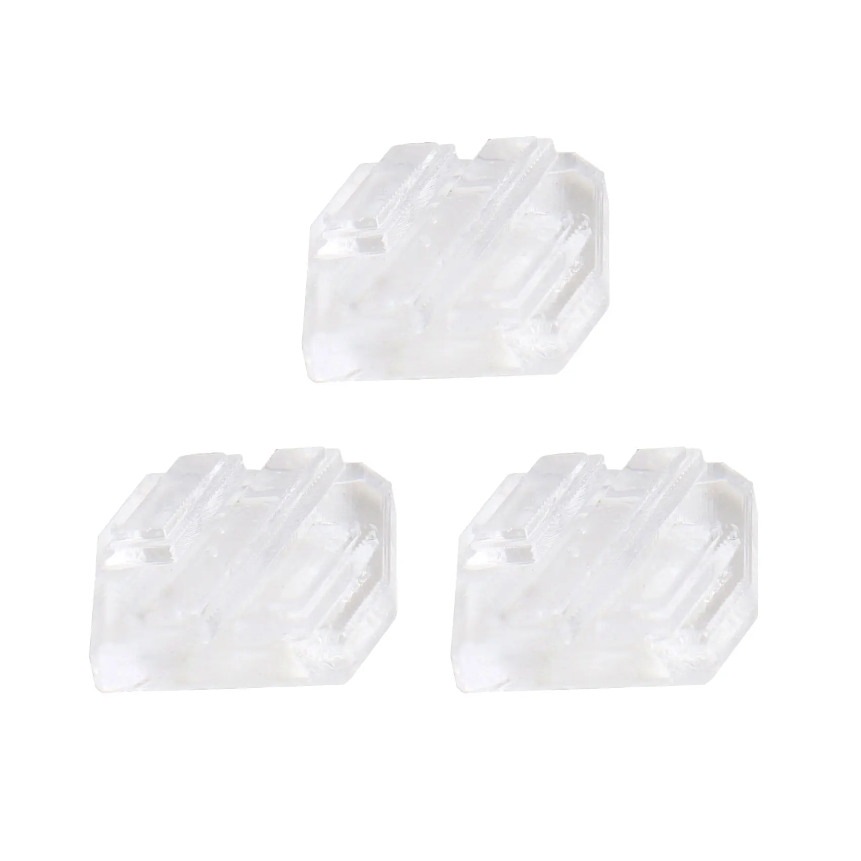 For Voron 2.4 Compatible LED Diffuser 3pcs Transparent Resin for Stealthburner Tool Head Printing Light Quality Enhancement