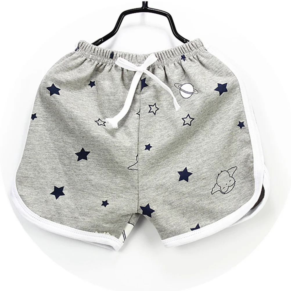 

Soft Cotton Baby Shorts Beach Pants Unisex Lightweight Comfortable for Toddlers Casual Wear Cute Fashion M Random
