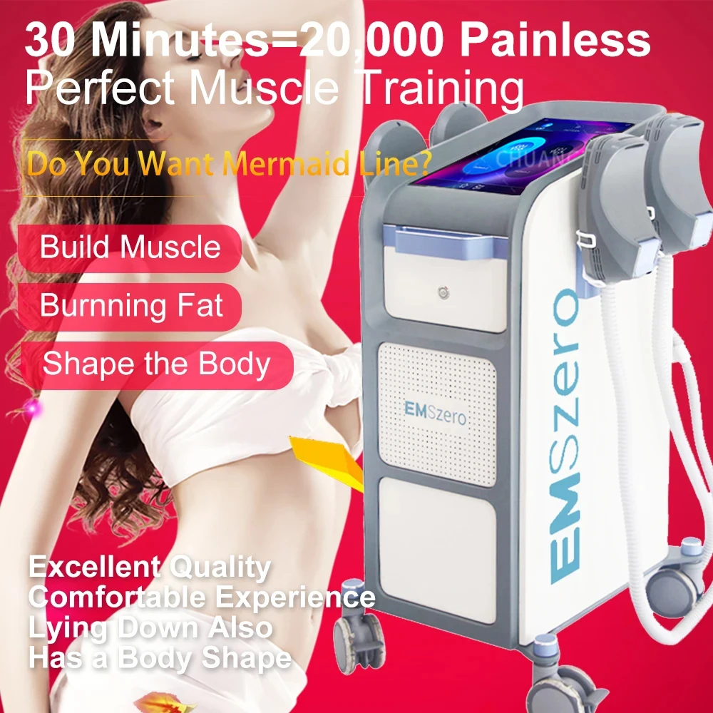 EMSzero Neo 6500w Body Sculpt Machine 2024 Professional EMS 14 Tesla Hiemt Nova Electromagnetic Muscle Stimulation Machine