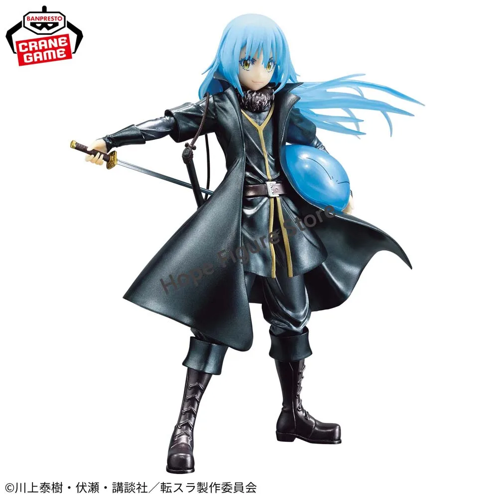 En Stock Original BANPRESTO ESPRESTO esa vez me reencarné como Slime Rimuru Tempest figura Anime modelo genuino en caja de juguete