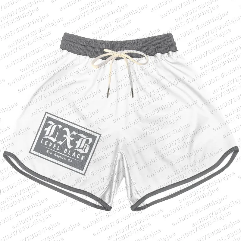 2026 Summer Unisex Level Black Camo Oversized Casual Shorts Quick Drying Shorts Rash Guard Jersey for Men and Children