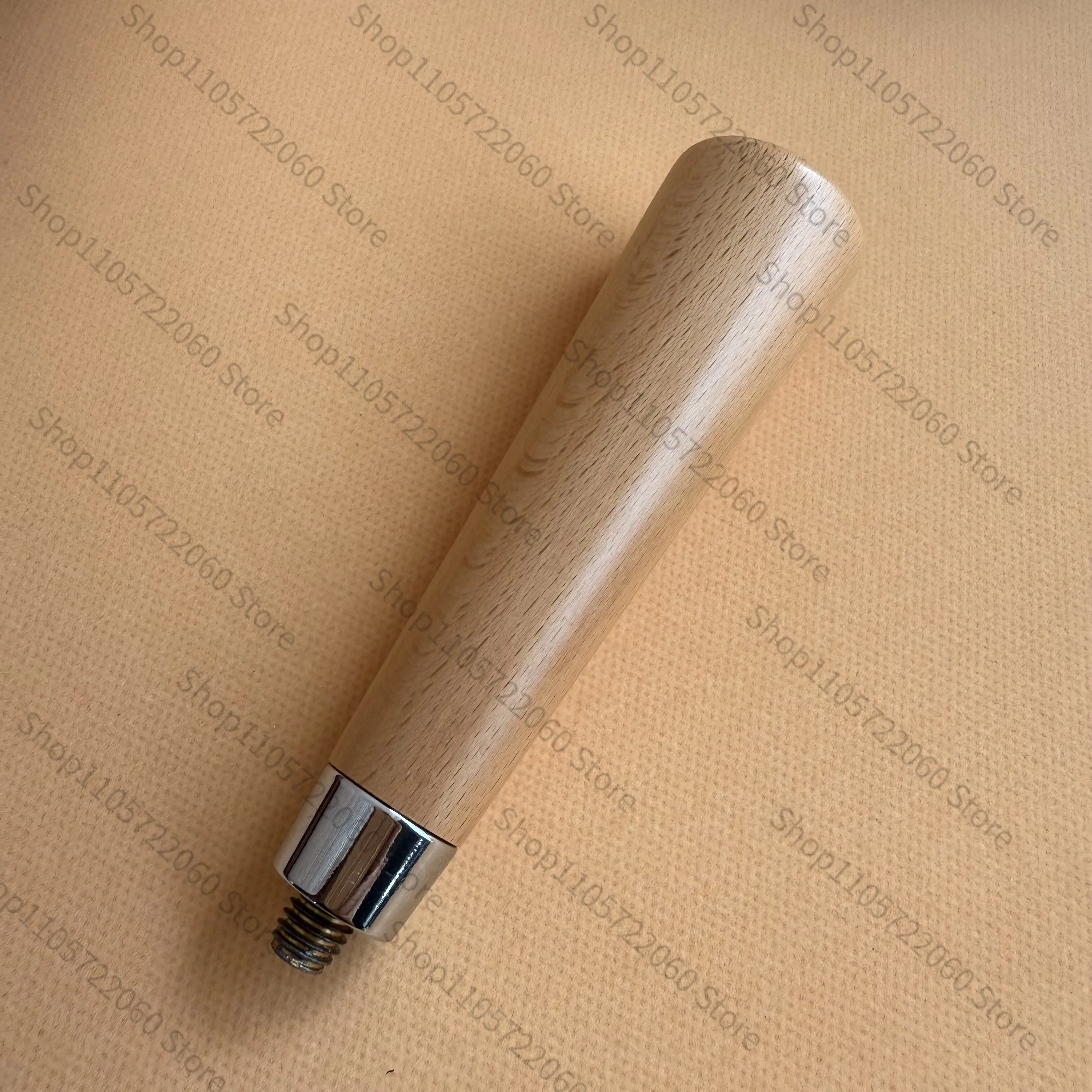 For Coffee Machine Extraction Handle M10 * 1.5 Hand Grip Handle Solid Wood Plastic Walnut Acid Wood Without Bottom