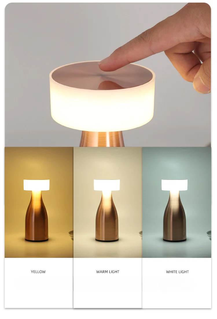 Lampka nocna Mushroom Touch Sypialnia Bedhead Sleep Lampka nocna Zaawansowana dekoracja LED Mushroom Table Light