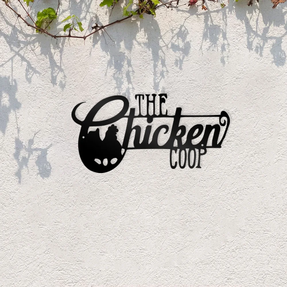 1pc new kitchen tool Personalized Text Iron Wall Signs Metal Wall Plaque For Kids Rooms Decoration
