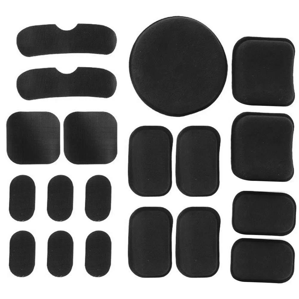 1Set EVA Cushions Helmet Sticker Sports Protective Foam Liners Pads Black Cap Pad  Bicycle Safety Protection Accessories