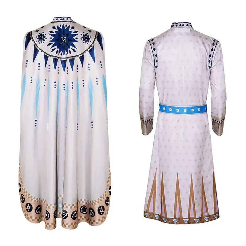 

Новый Magnifico Wish King Косплей Костюм Аши для взрослых мужчин Мужской Хэллоуин Карнавальный Маскировка Костюм Для Ролевых Игр