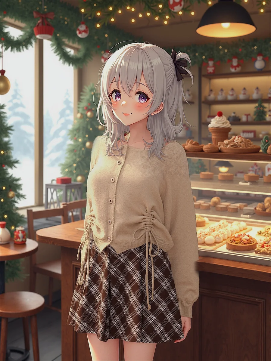 

Plaid Empire Preppy Style Skirts For Woman Women Clothes Spring Long Outdoor Modern Female Adjustable Sheer Flowing Pleated Chic