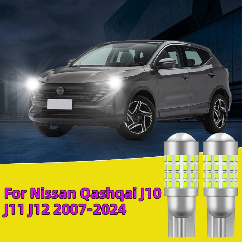 

2PCS For Nissan Qashqai J10 J11 J12 2007-2024 Clearance Lights side marker position Signal Lamp width light Car Led Traffic Bulb