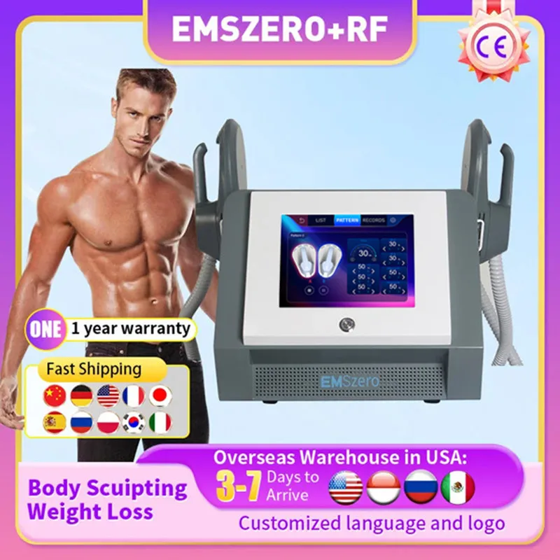 

Professional Emsslim neo Mini Portable EMSzero NEO RF Slimming HIEMT Machine 6500w 14Tes Muscle Stimulation