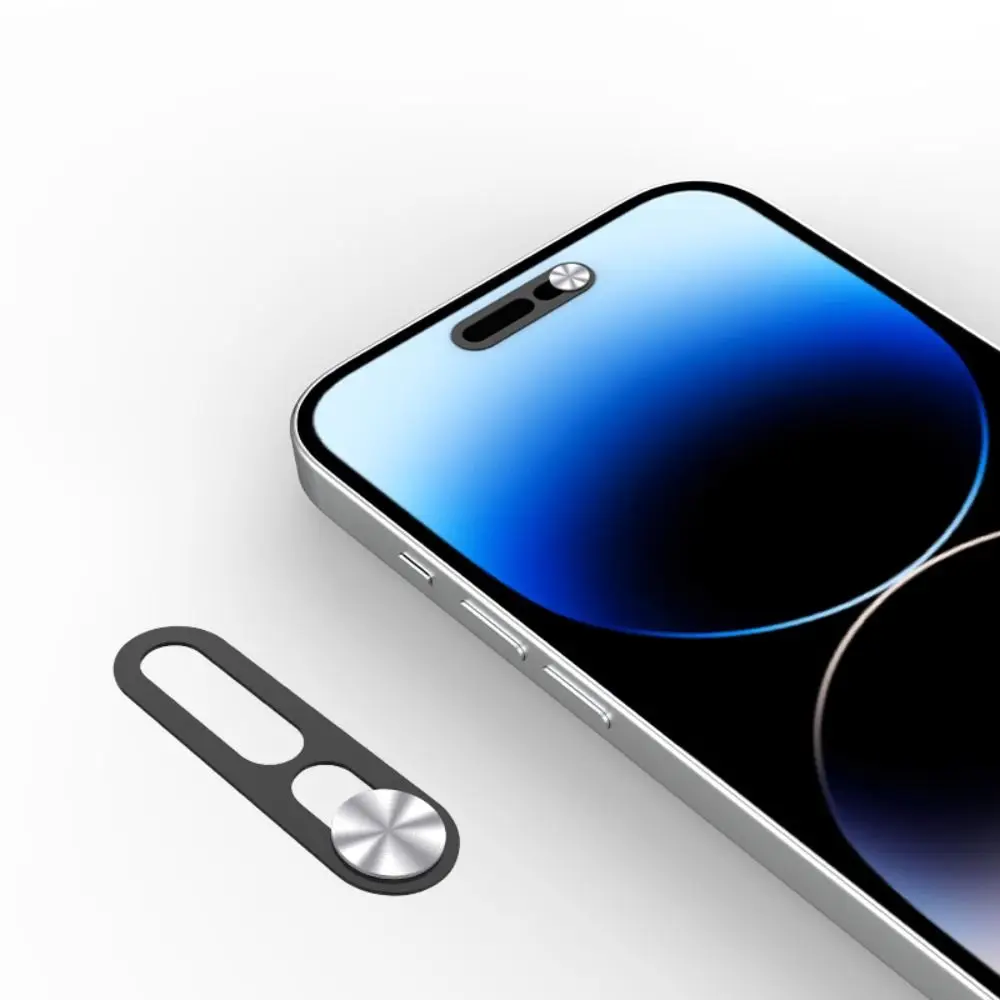 3PCS Phone Lens Accessories Metal Webcam Cover Lens Sticker Privacy Cap Front Camera Slider For iPhone 14 14 ProMax Plus