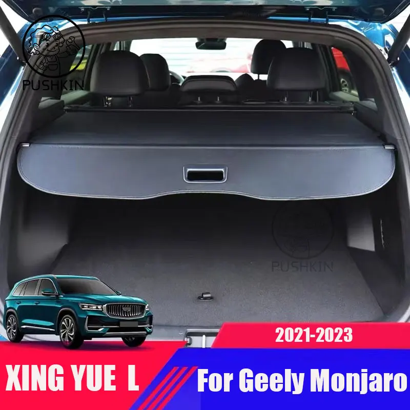 

For Geely Monjaro KX11 2021 2022 2023 Trunk Cover Curtain Board Partition Modified Decorative Accessories