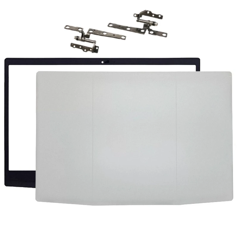New For DELL G3 15 3590 3500 P89F 03HKFN 072DFJ 0HWPRT LCD Back Cover Front Bezel Frame LCD Hinges Bottom Case Base Shell White