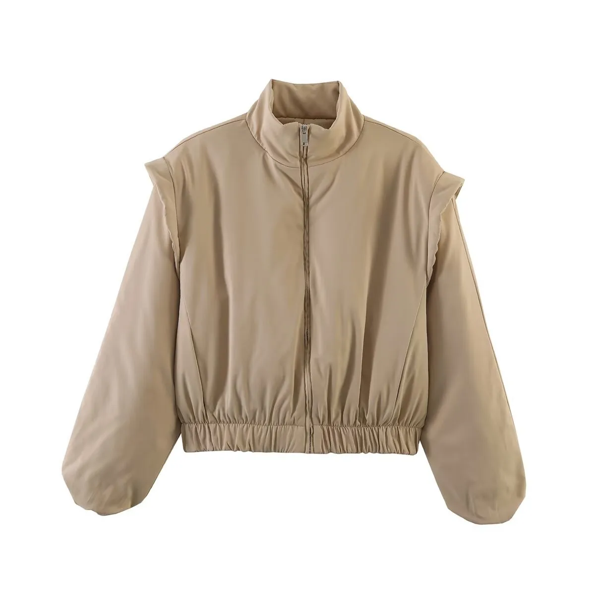 Long Sleeve Single Coat Regular Length Japanese Korean Casual with Spring Regular Sleeve No Hood Medium Weight Women Jacket