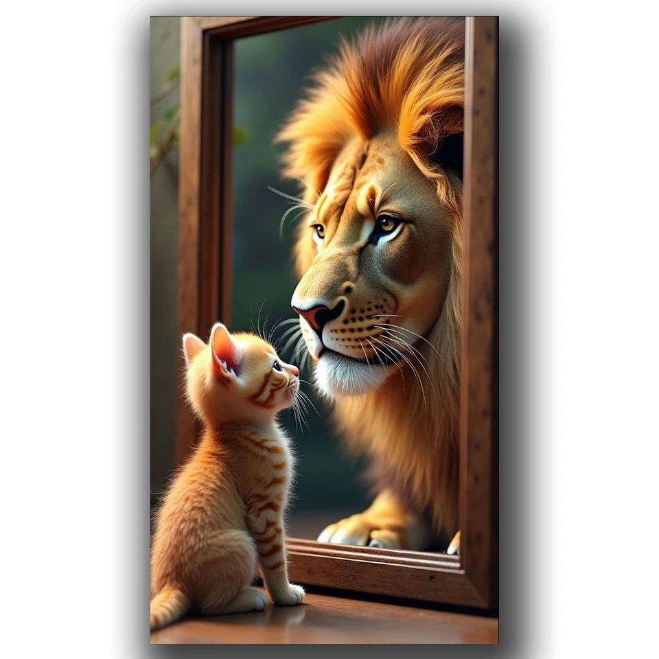 

Лев Кот diy алмазная живопись ювелирные изделия вышивка крестиком Алмазная художественная хрустальная мозаика новейший креативный домашний декор с животными подарок