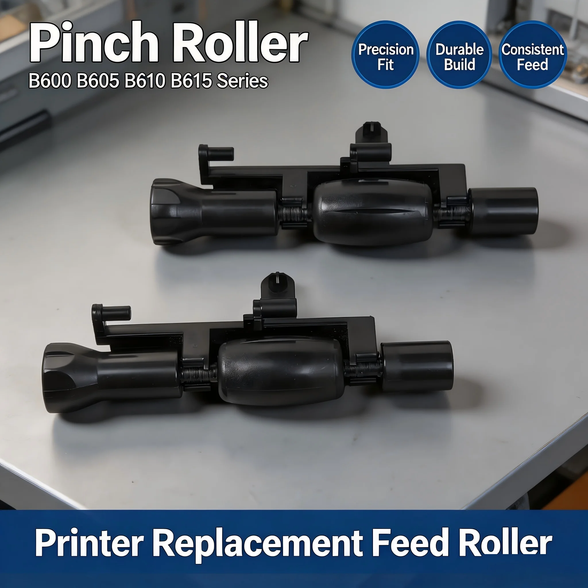 1Pair 2Pair B605 Pinch Roller for Xerox VersaLink B605 B600 B615 B610 Printer Exit Unit