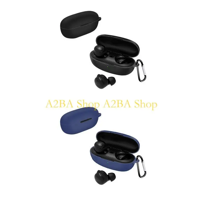 A2BA 防塵シェルケース QCY T17 ワイヤレスイヤホン保護ケース収納ボックスイヤホン保護カバー