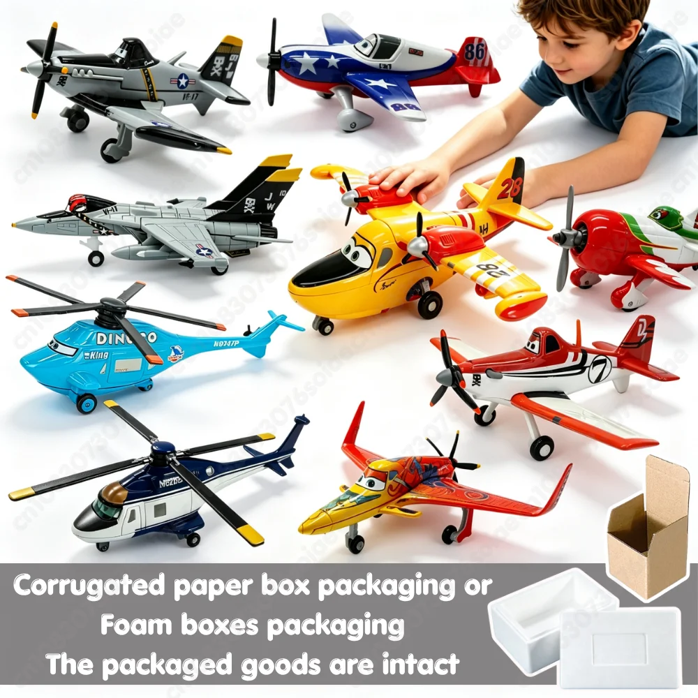 38 Style Diecast Plane Dusty 13CM Helicopter Crophopper Fighter Aircraft Collectible Metal Model Toy Birthday NEWYEAR Gift view 2