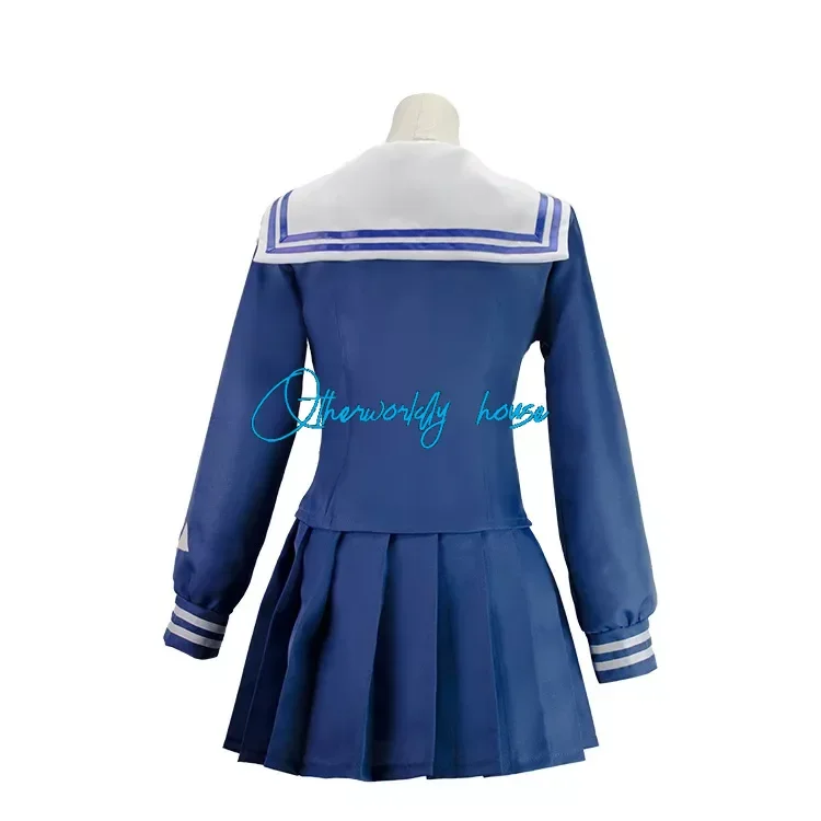 Anime niebieskie archiwum kafumizawa Miyu przebranie na karnawał dla kobiet XS-XL dziewczyna mundurek marynarski akcesoria do spódnic kostium Cosplay na Halloween przebranie na karnawał