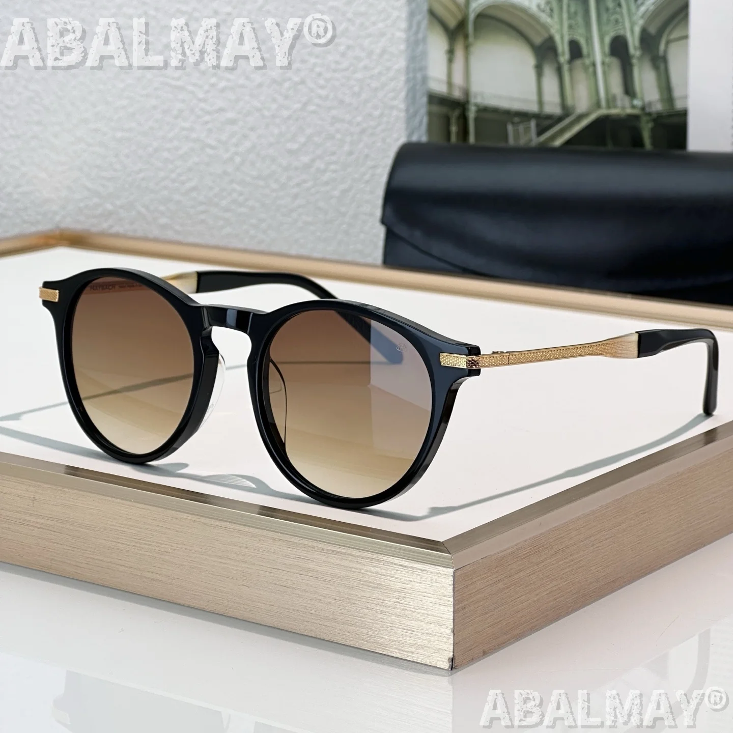 

THE REFINED II Top High Quality Sunglasses for Men and Women Style UV400 Retro Fashion Special Design Sun Glasses with box