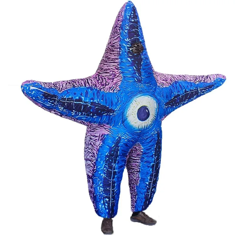 zz04zz12 نجم البحر القابل للنفخ للبالغين، أزياء الهالوين التنكرية المضحكة