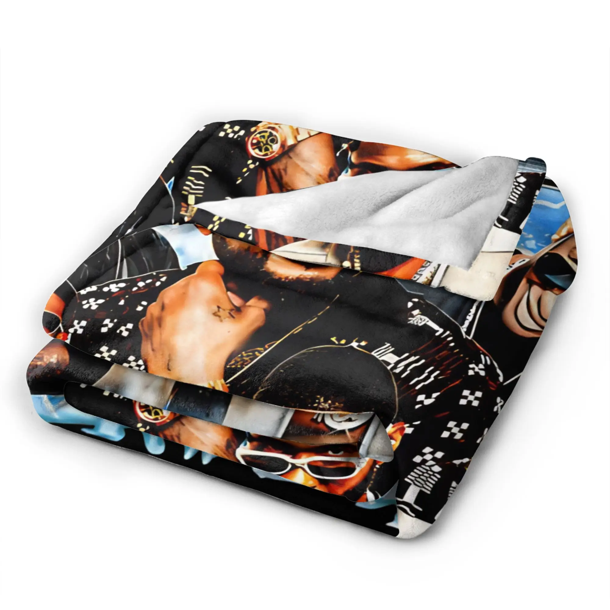 Chris Brown And Usher The Rb Tour Warm Soft Blanket  Raymond And Brown Girls Boys Plush Throw Blanket Flannel Bedspread Sofa Bed