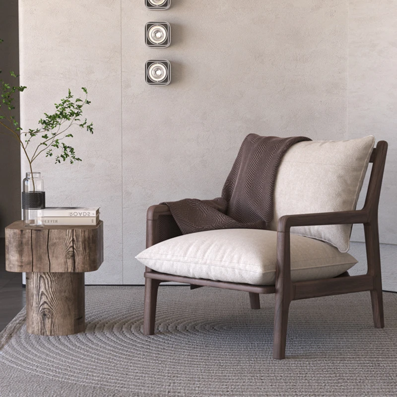Wooden Chair Makeup Dressing Table Luxury Design Armchair Mid-century Furniture Living Cadeiras Comfortable Modular Romantic