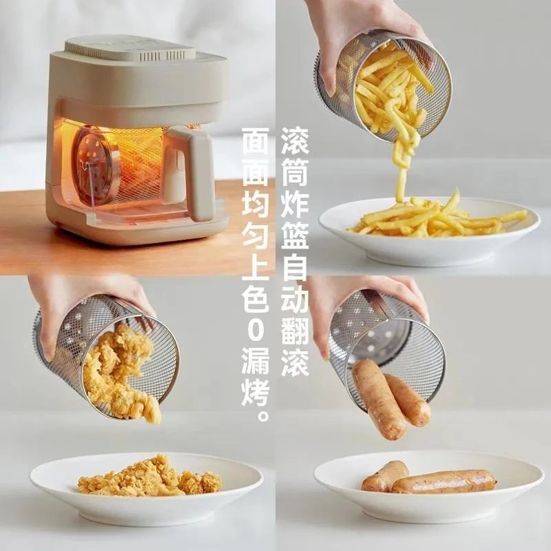 Instant Glass Air Fryer Household Smart Electric Multi Functional Kitchen Appliance For Healthy Cooking