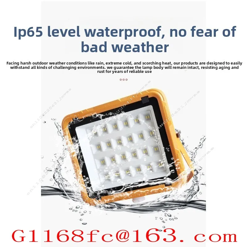 LED light chemical factory room light warehouse workshop 50w200w high temperature resistance