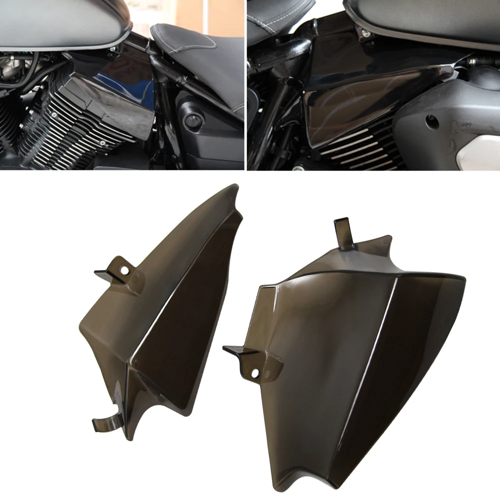 

Smoke Heat Shield Mid-Frame Air Deflector Engine Guard For Yamaha XVS 950 R/C SPEC BOLT950 2013-2019 Motorcycle Accessories