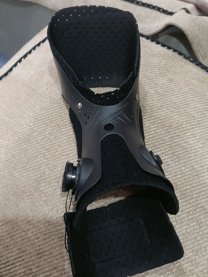 Ankle Joint Foot Orthosis Foot Drop Support Brace Weightlight Easy Wearing Adjustable Tightness Improve Foot Drop for Paralysis