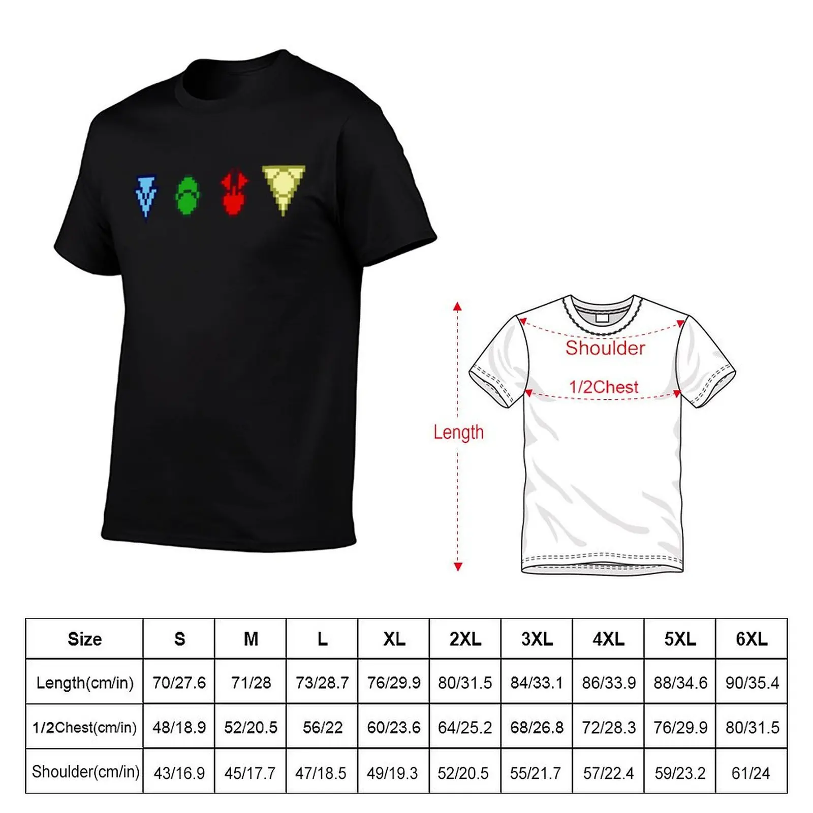 Twilight Imperium Technology Symbols Pixel Art T-Shirt designer shirts boys whites oversized graphic tee oversized t shirt men