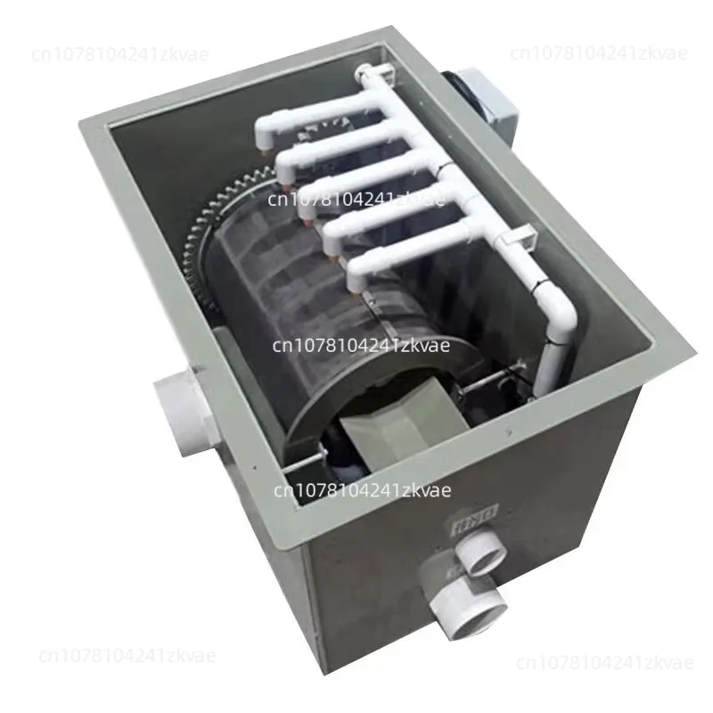 Drum Micro Filter Fish Pond Filter Aquaculture Automatic Backwashing Koi Pool Water Circulation System Drum Machine