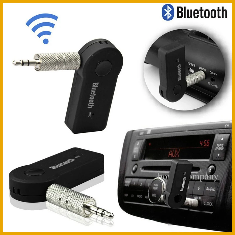 NEW 2026 2 in 1 Wireless Bluetooth 5.0 Receiver Adapter 3.5mm Jack For Car Music Audio Aux A2dp Headphone Reciever Handsfree