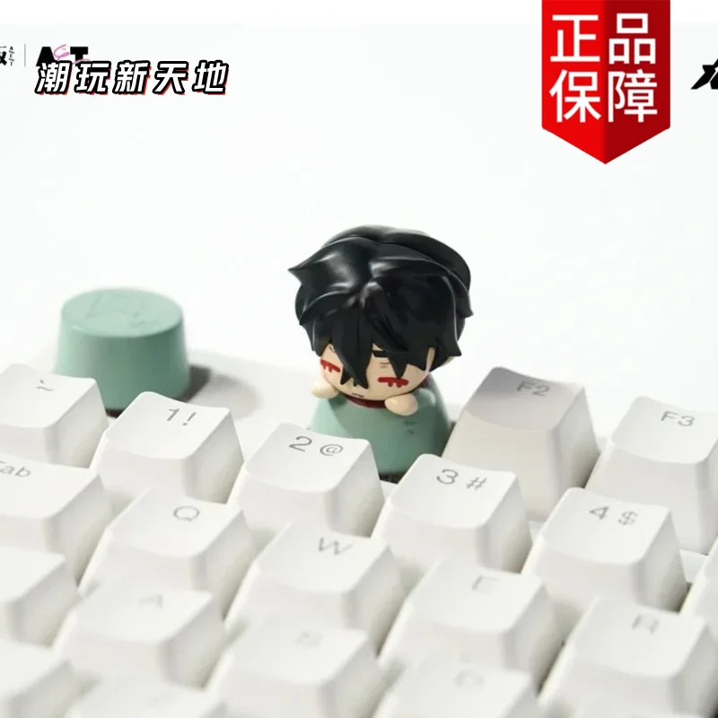 غابة المطر رجل الغريبة المرحلة الغريبة المرحلة صندوق أعمى سلسلة الطفل أغطية المفاتيح الميكانيكية اللعب زخرفة