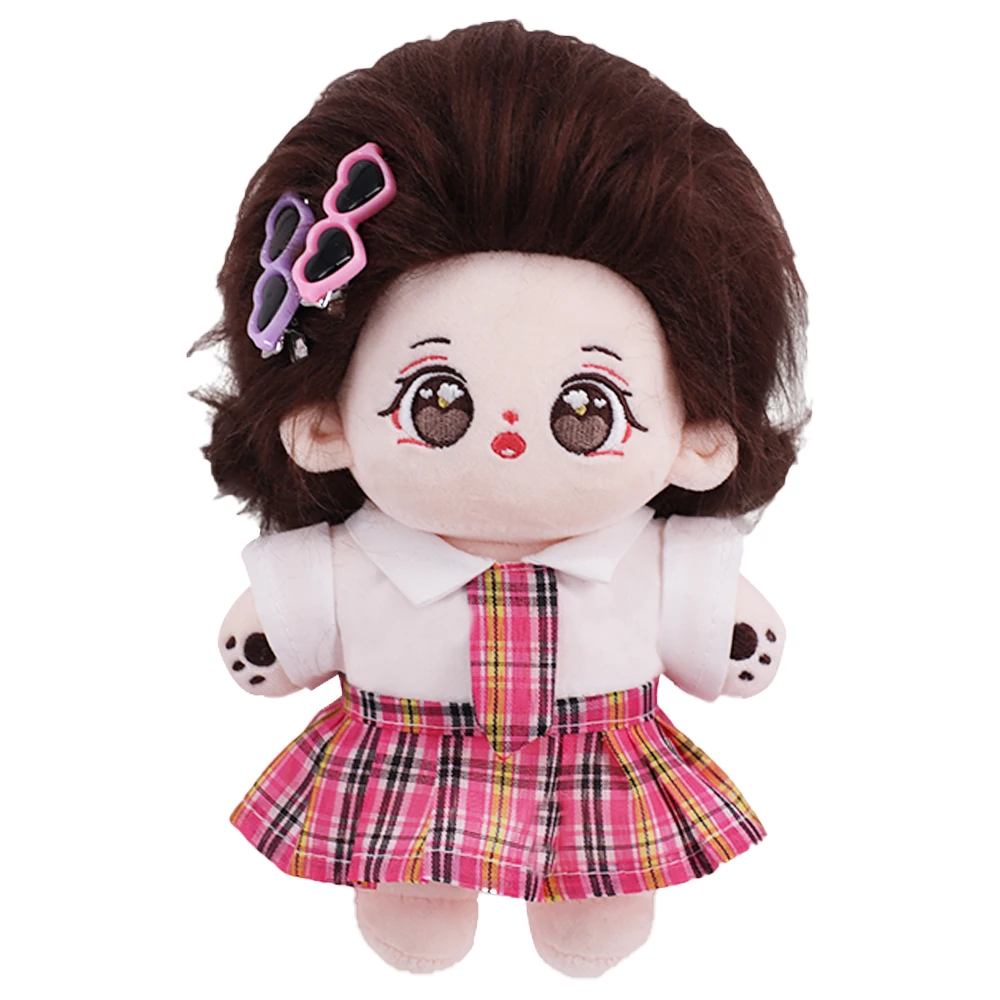 เสื้อผ้าตุ๊กตาสำหรับตุ๊กตา Kpop ขนาด 20 ซม. น่ารัก เสื้อฮู้ด ชุดเดรส ตุ๊กตาสัตว์ เสื้อผ้าตุ๊กตาไอดอล อุปกรณ์เสริมตุ๊กตา ของขวัญคริสต์มาส